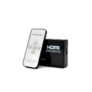 Switch HDMI 5 Entradas para 1 Saída com Controlo Remoto IR – FX-MV105