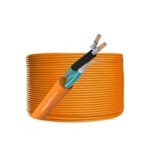 Cabo Incêndio JE-H(St)H Bd FE180/PH120/E90 Rígido (Laranja) 2 x 0,80mm (Rolo 100 Mt.) - JE-H(St)H FE180 2X0.80